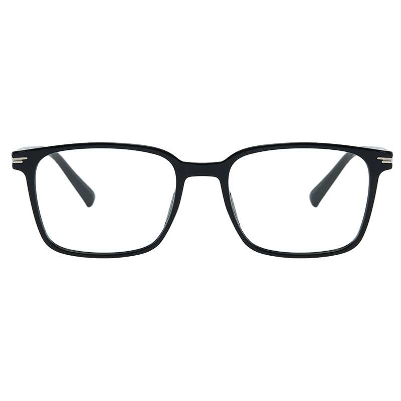 New TR black glasses frame face square frame anti-blue light degree…