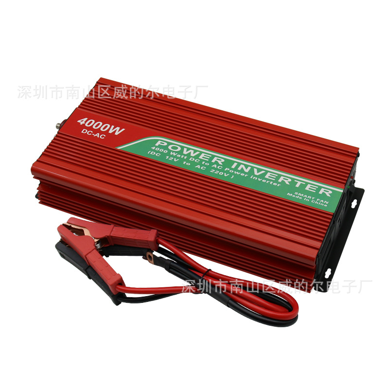 大功率逆变器12V 24V变220v车载电源 可用真空泵4000瓦足W 电源