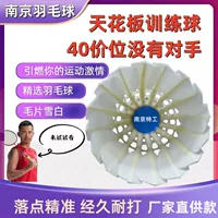 Оптовая продажа бадминтона Nanjing Te Gong бадминтон экономичен, стабилен и долговечен, гусиное и утиное перо для тренировок в саду.