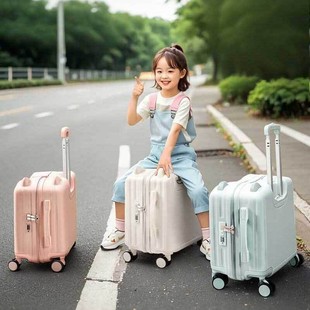 Children's Luggage Can Be Taken on the Plane Without Checked Baggage, Small Carry-On Suitcase, Trolley Suitcase, Password Suitcase, Quiet Luxury Style