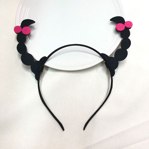 Creative Wig Braid Headband Internet Celebrity Live Stream Photo Funny Headwear Children's Cute Braided Hairband Hair Accessories