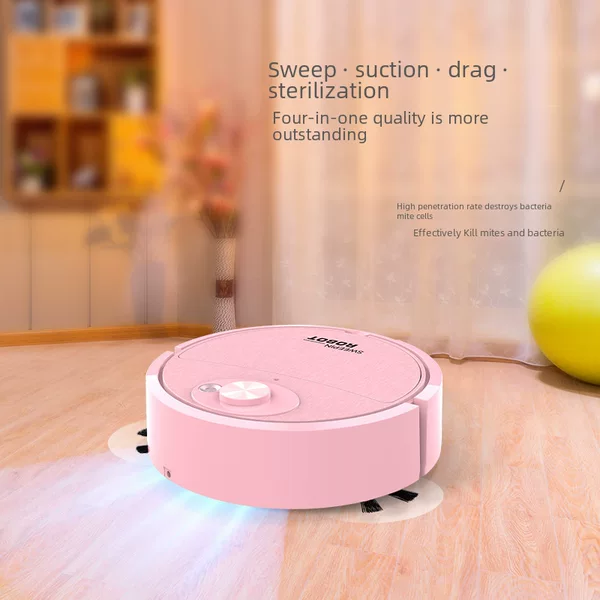 Cross-border monopoly sweeping robot USB charging intelligent four-in-one three-in-one sweeping suction drag sterilization gift wholesale
