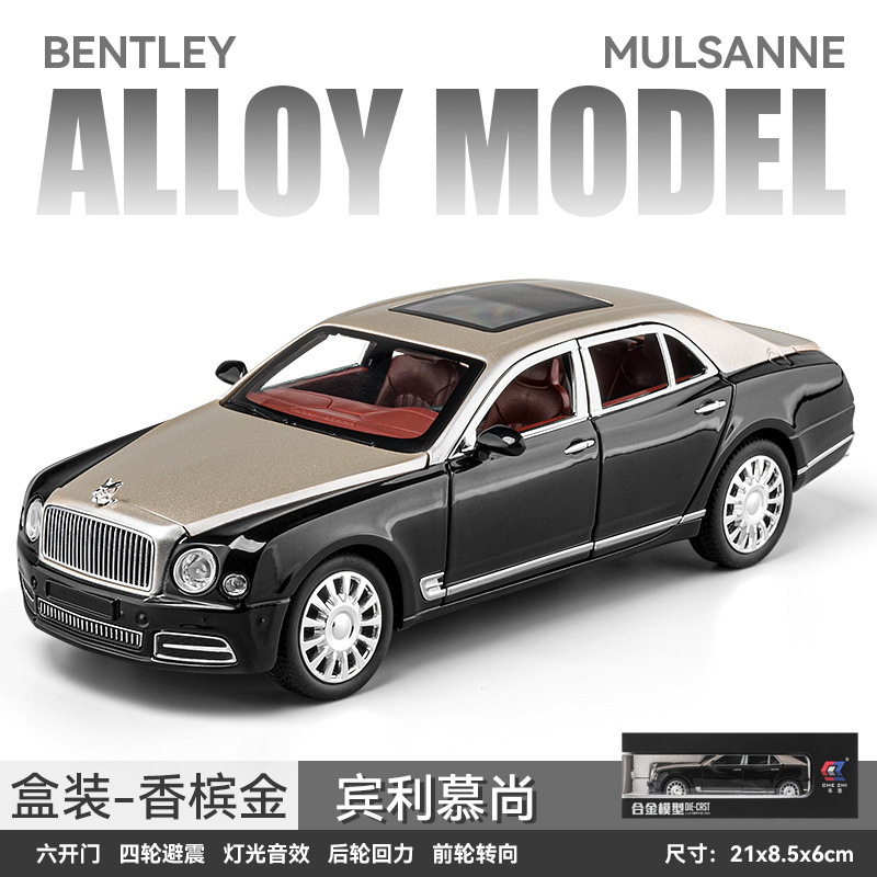 1: 24 Bentley mushangin negro