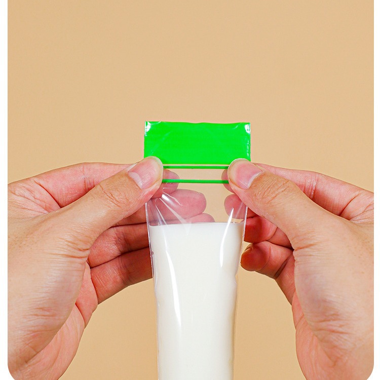 现货食品双封口自制DIY一次性棒棒冰袋制冰雪糕碎碎冰 袋冰棍袋批