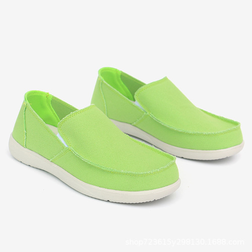 Spring and Summer CROSS Casual Men's Canvas Shoes, Santa Cruz Classic Old Beijing Cloth Shoes, Driving Shoes, Flat Shoes
