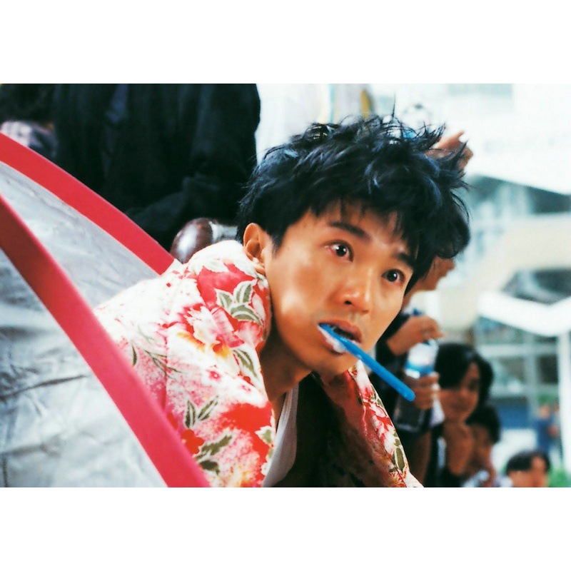 Zhou Xingchi foto de película clásica póster nostálgico retro decoración marco dormitorio pintura de pared simple