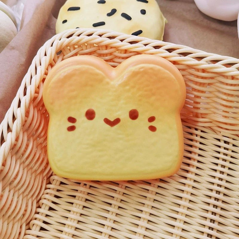 Slime, toy, bread, toast, anti-stress