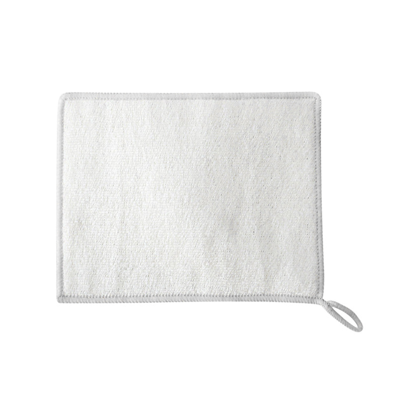 대나무 섬유 걸레 18*23cm 5팩 라이트 그레이