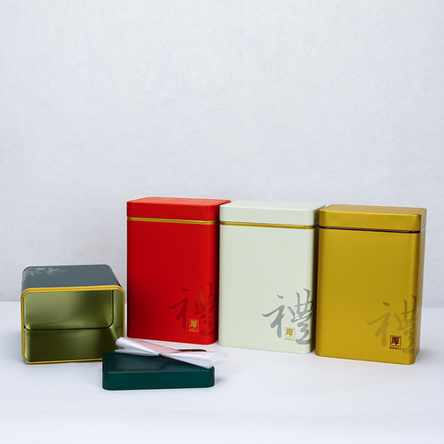 New 250-500g tinplate box tea can universal version white tea Huangshan Maofeng Dahongpao tea packaging box
