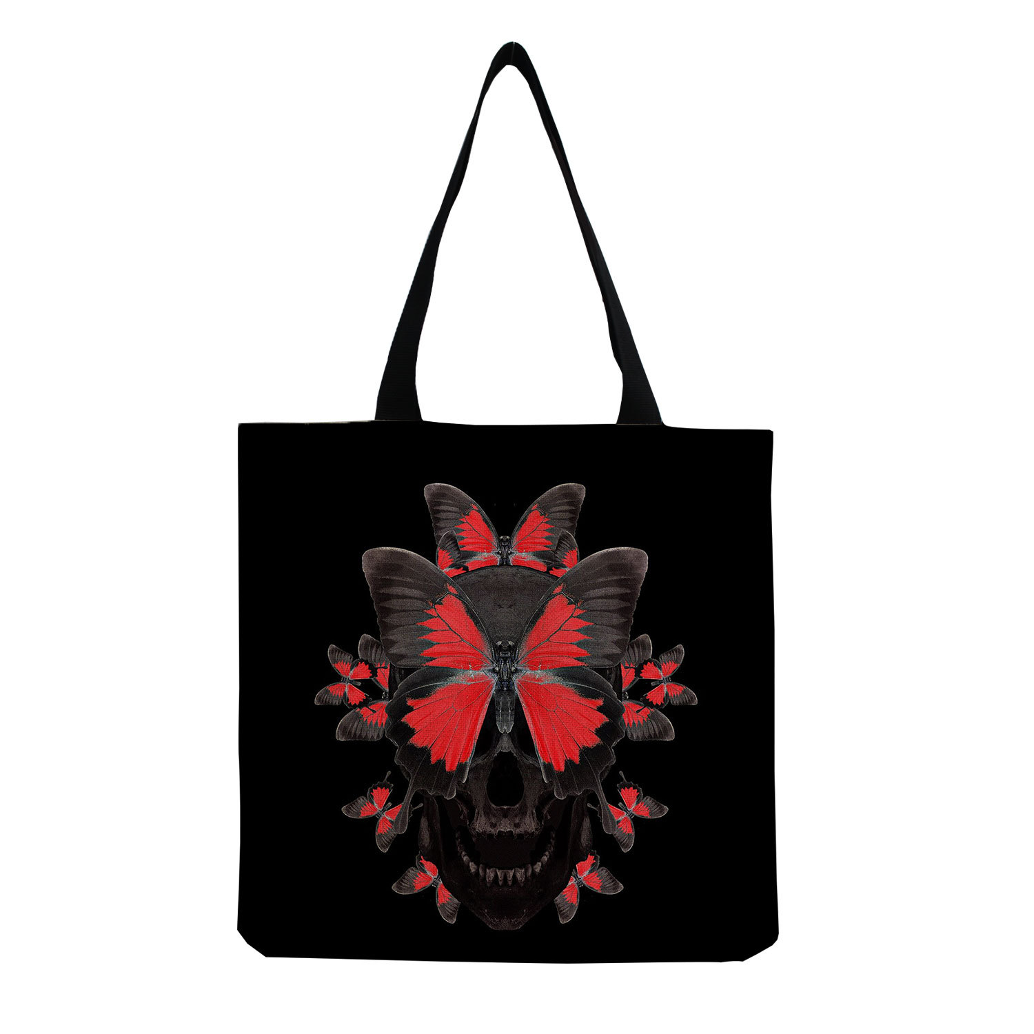Unisex Casual Punk Skull Shopping Bags display picture 1