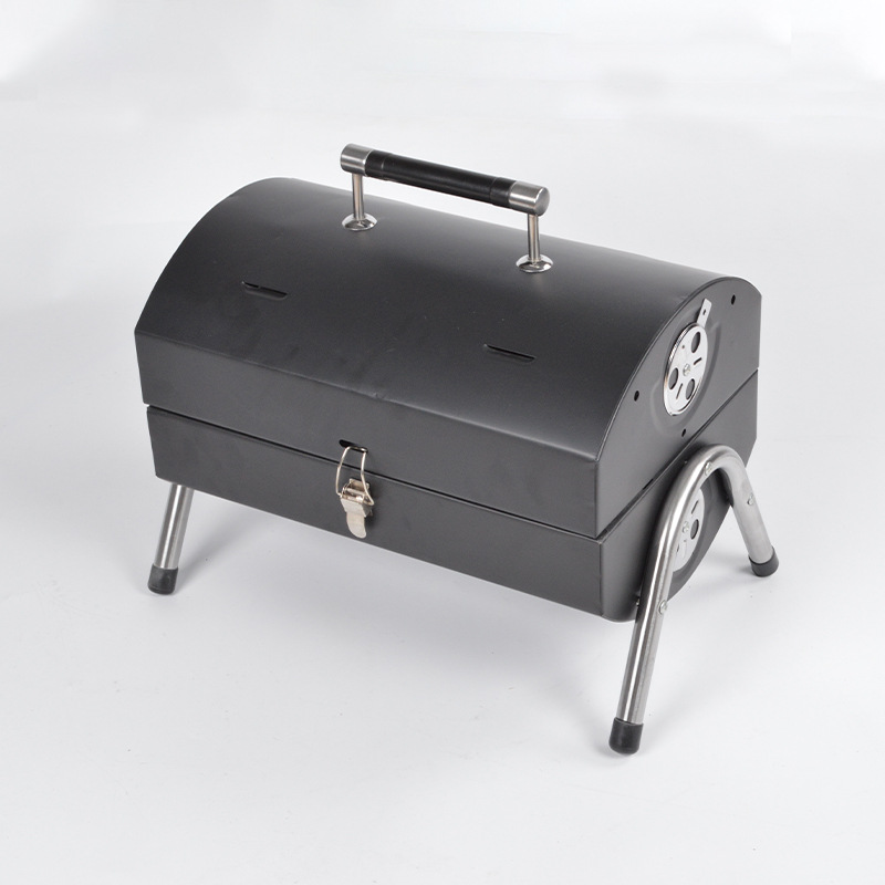 EN grueso parrilla portátil de doble cara camping parrilla al aire libre parrilla doméstica sin humo parrilla parrilla