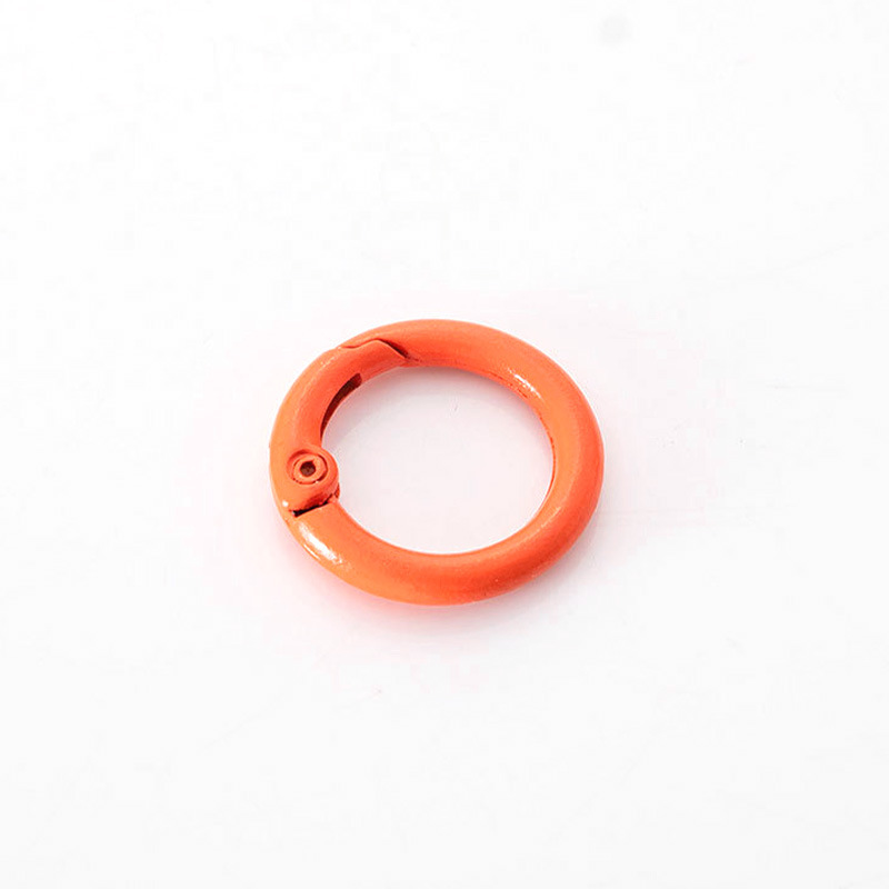 23mm llavero de resorte pintado colorido llavero de perro de montaña hervidor gancho DIY joyería bolso percha percha image 18