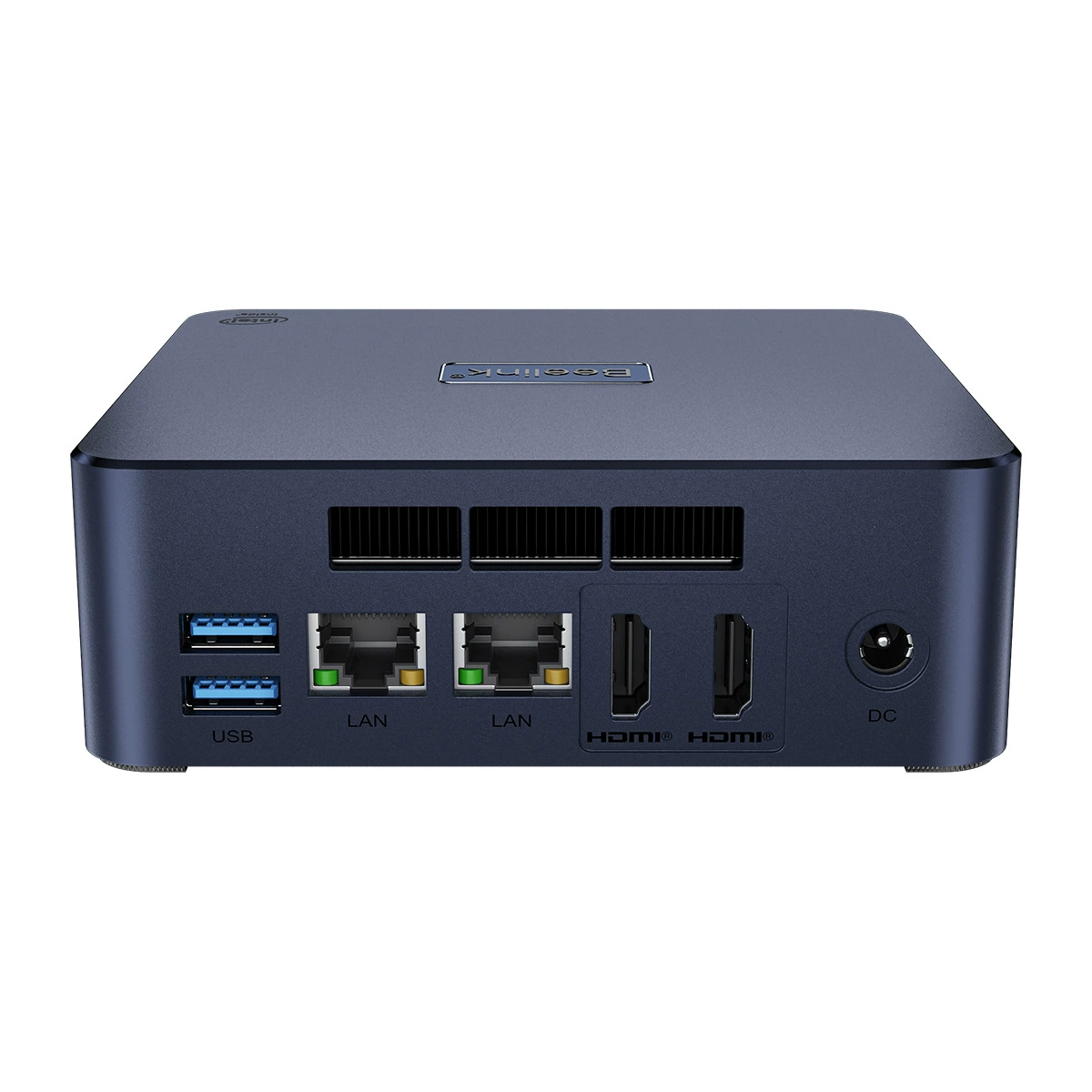 U59Pro N5105 8+500/16+500 мини-ПК с двойным HDMI + двумя сетевыми портами + Type-C, поддерживает 4K