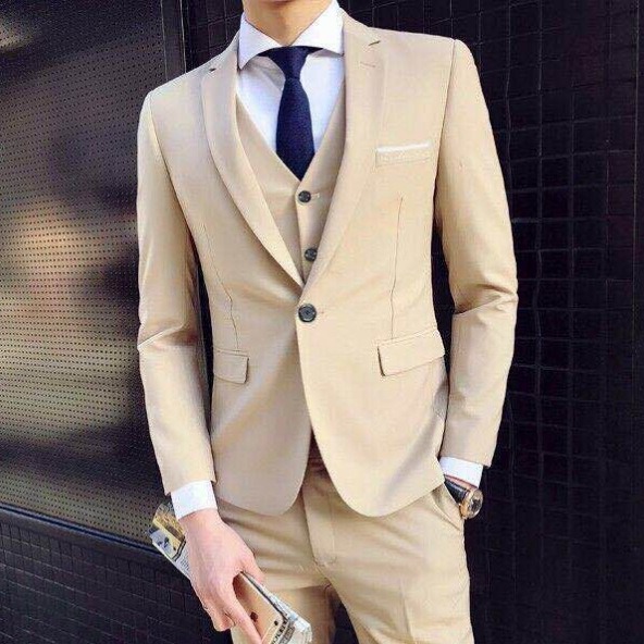 2023 nuevo traje de novio traje de boda de los hombres traje de los hombres Chaqueta slim fit estilo británico vestido de novia