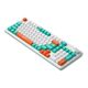 K18 Wired Keyboard Backlight Game E-Sports Dedicated Office USB Computer Notebook Color Matching Mechanical Feel for Girls