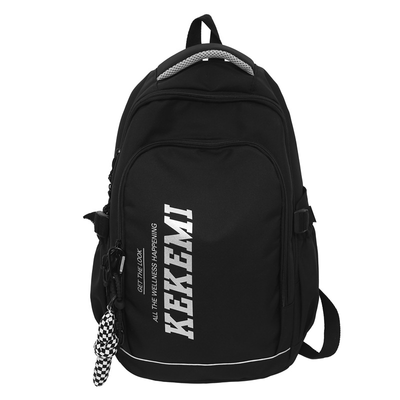 Nuevo estudiante de secundaria y secundaria mochila de gran capacidad Mochila de tela Oxford simple Mochila De estudiante masculino y femenino mochila de estudiante universitario