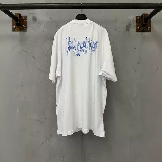 New Arrival B-brand Minimalist Black Gothic Letter Print Crew Neck Short Sleeve T-Shirt Wholesale & Drop Shipping