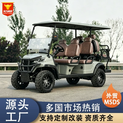 4-6 yerlik elektrikli qolf maşını, mənzərəli turlar üçün