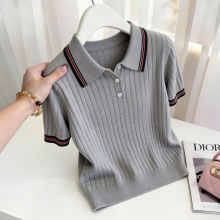 ѩ3419polo������ײɫ������֯��Ů2026�¿�ʱ���������ݶ�������