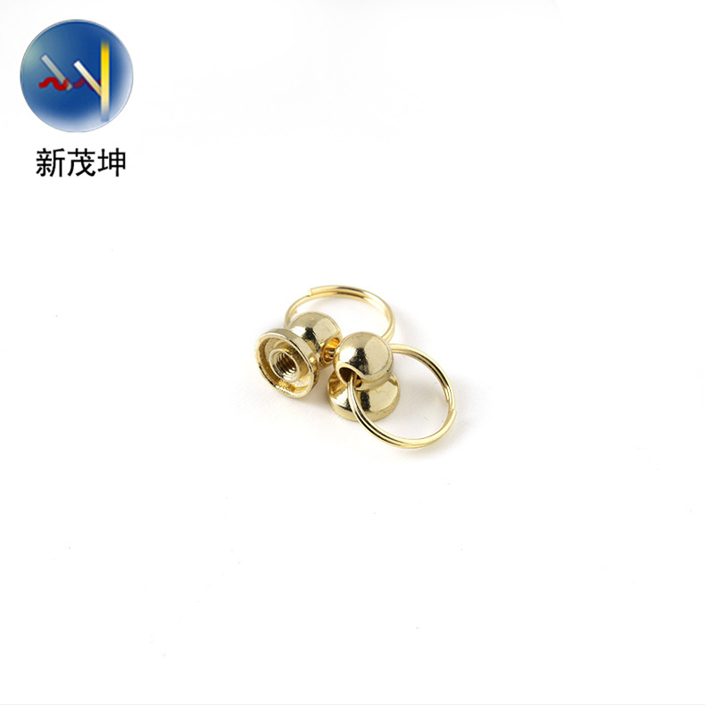 Venta al por mayor con anillo Heshang cabeza pezón uñas teléfono móvil accesorios decorativos con anillo colgante Heshang cabeza tornillo pezón clavo image 6
