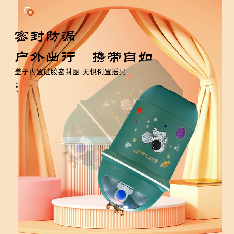 Новый кружка Dream Star Cup с милым мультяшным рисунком, детская портативная пластиковая/стеклянная кружка с космическим узором для мужчин и женщин