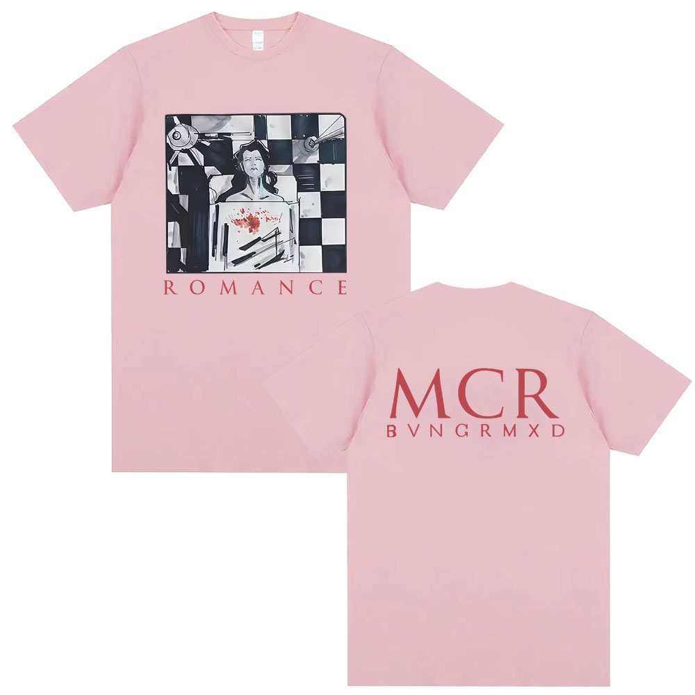 Chemical men's fashionable big summer T-shirt, punk style 5