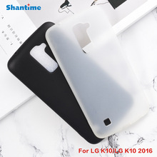 适用LG K10手机壳翻盖手机皮套TPU布丁套软壳