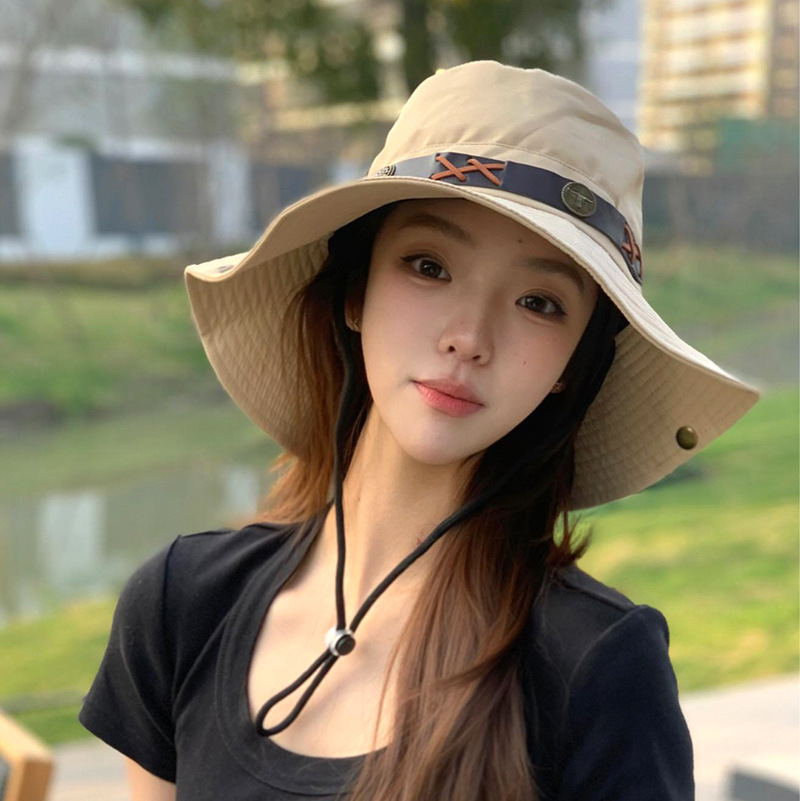 Sombrero de vaquero de gran tamaño occidental desierto oeste de Sichuan viaje americano retro hombre y mujer sombrero de pescador de montaña profundo