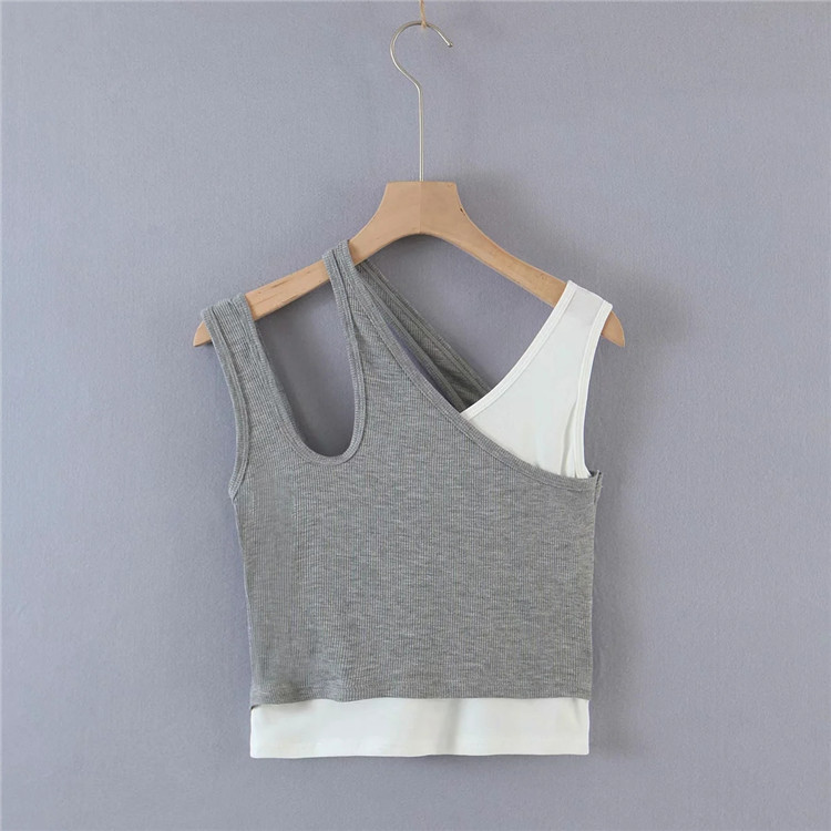 casual two-piece small vest NSLD27786