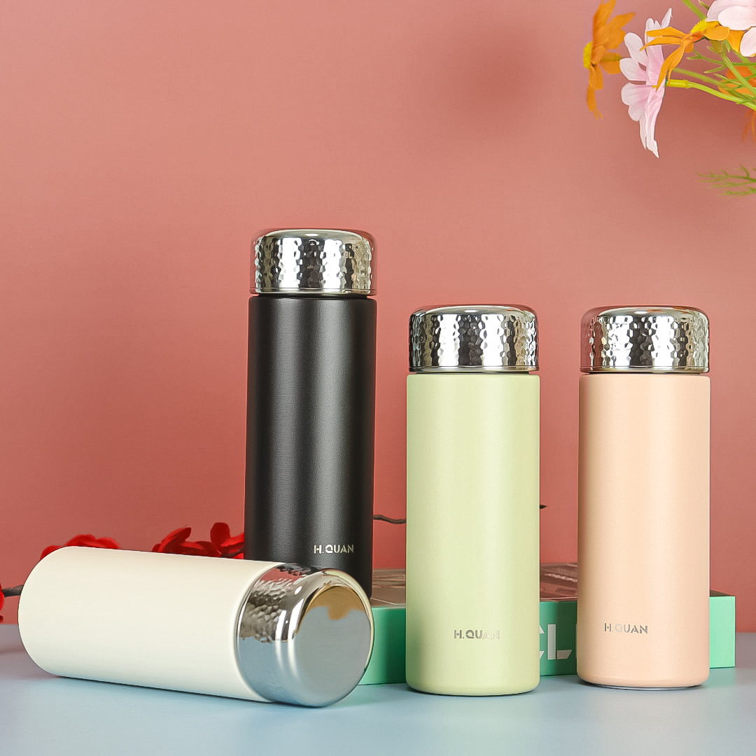 Small glass stainless steel