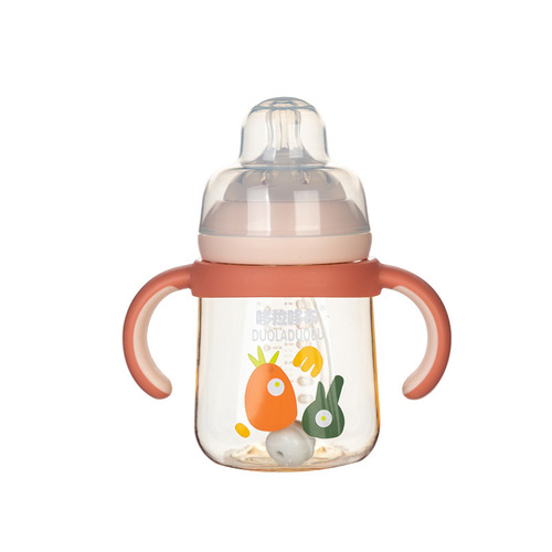 Dora the Explorer ppSU Handle Bottle, Wide Mouth Baby Bottle & Cup, 1 Cup, 3-in-1, 6425/6426
