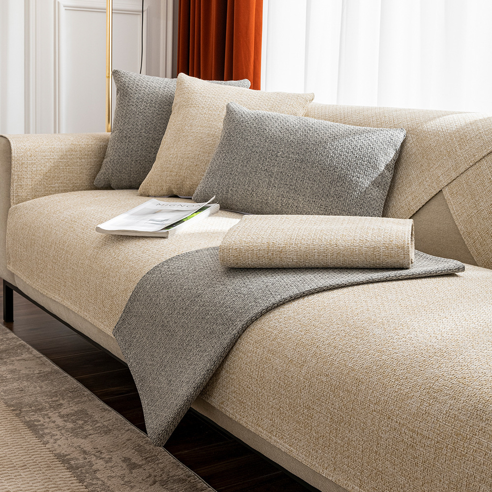 European Minimalist, French Romantic,Stretch Sofa Cover, Scratch-resistant Couch Slipcover, Non-slip Furniture Protector, Washable Elastic Cover, Pet_voghion.com