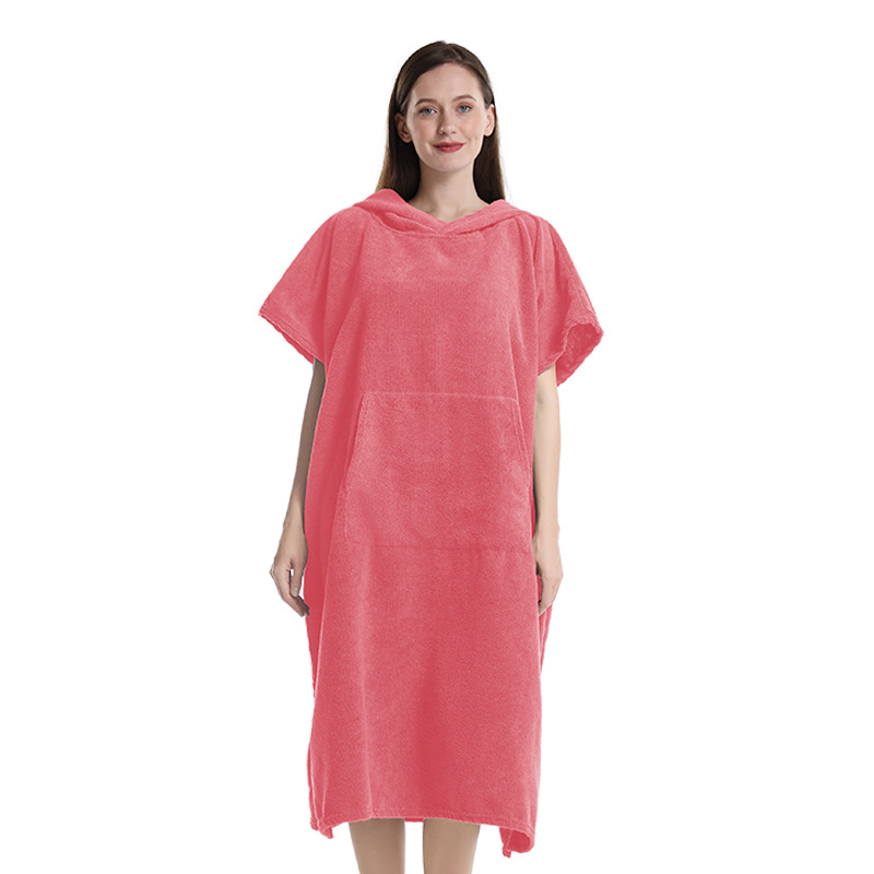 Capa de microfibra con capucha, secado rápido, ideal para baño, natación, surf y buceo