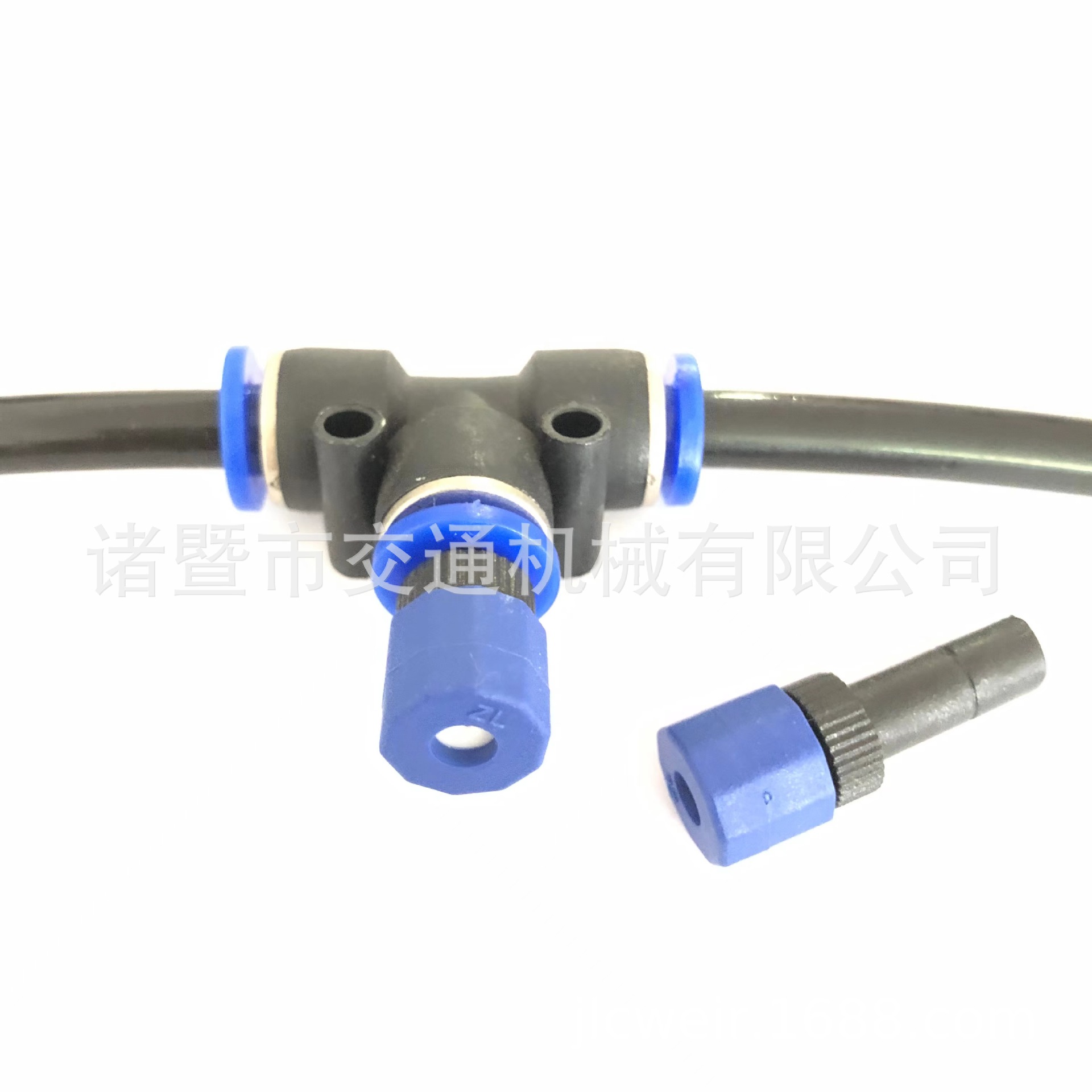 塑料低压快插细雾雾化喷头 园林雾森造景厂房降温加湿喷淋除尘