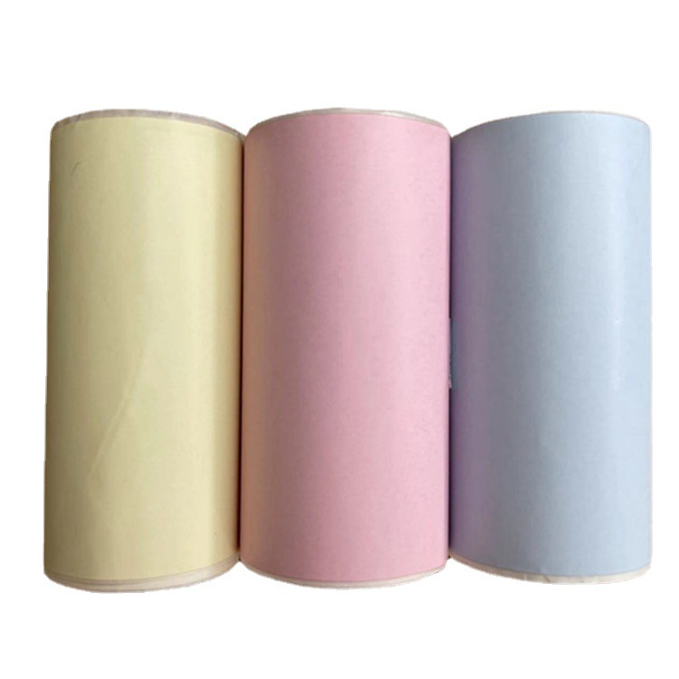 Aili Bear Color Pegatinas sin tinta Pegatinas fotográficas Muestra negro 5730 Mini Meow Máquina Papel de impresión térmica Autoadhesivo