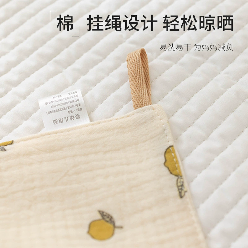 Gauze children's bath towel, eating bib for kindergarten for bathing, water absorbent