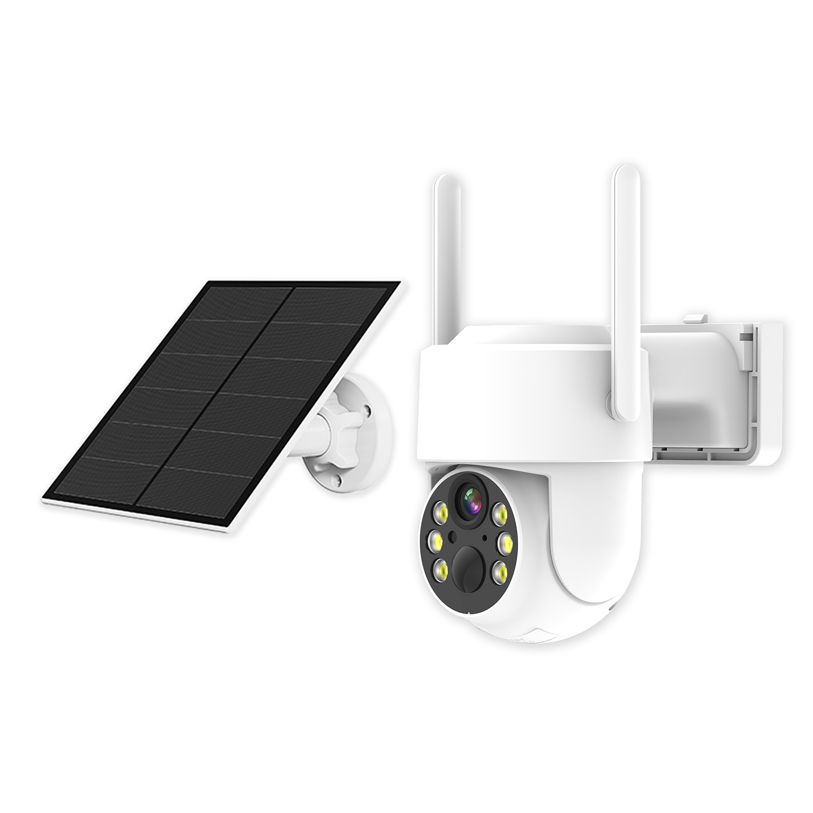 Cámara solar transfronteriza de bajo consumo, inteligente, PTZ, impermeable para exteriores, de alta definición, con vigilancia icsee.