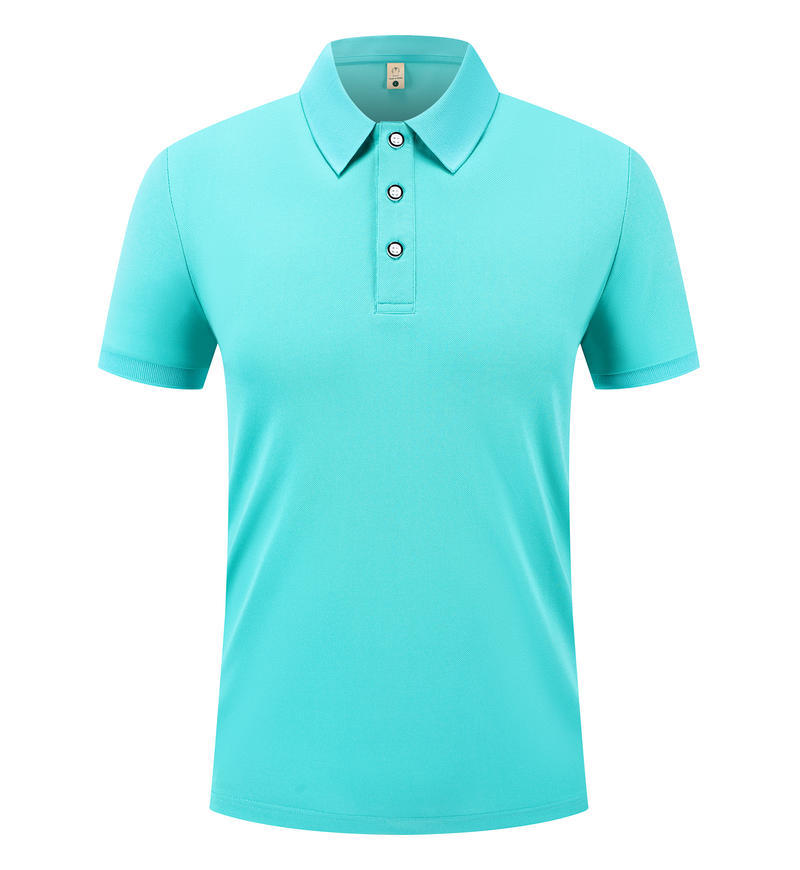 BSCI polo transpirable ropa de trabajo impresión de seda de hielo camiseta de manga corta con logotipo bordado camisa publicitaria solapa