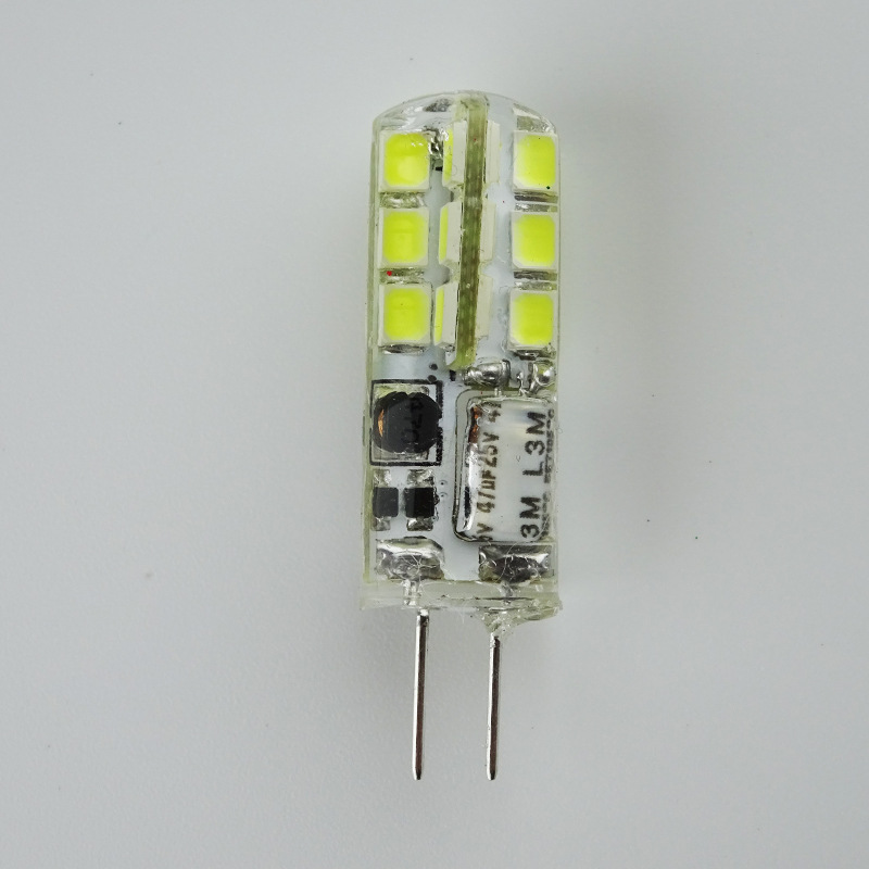 Directly replace traditional G4 halogen LED bulbs with G4 3W high-brightness LED bulbs, 12V AC/DC universal model.