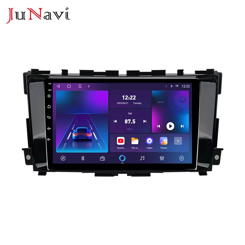 Подходит для Nissan Tianlai 2013-2017, Android большой экран, центральная мультимедийная навигация с Bluetooth, беспроводной CarPlay