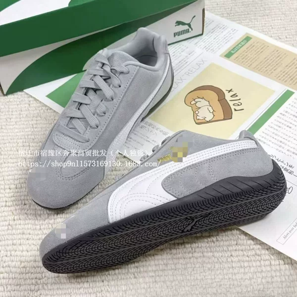Ferrari gray and white trendy campus casual sports versatile racing apparel for men and women couples wholesale