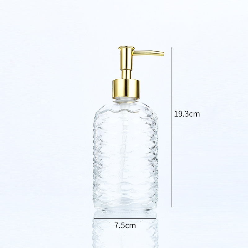 Los fabricantes venden al por mayor botellas de desinfectante de manos de espuma de lujo ligero, botellas de desinfectante de manos tipo prensa, varias especificaciones, botellas de vidrio de champú