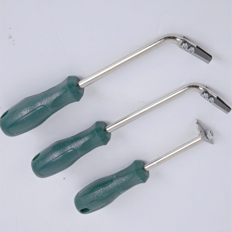 T01 un mango en forma de cuchillo de goma transparente lámpara de automóvil transformación de cuchillo de goma fría herramienta de transformación de automóviles