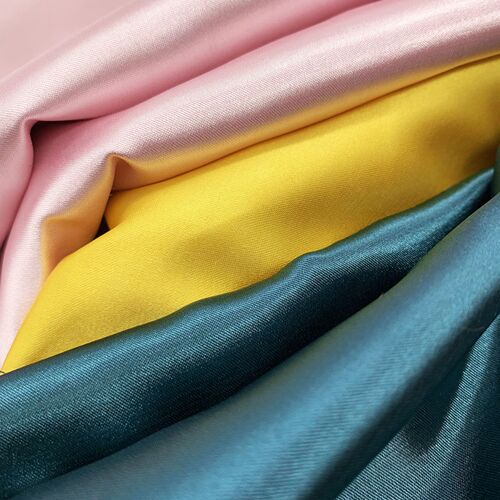 50*75 light elastic crepe de chine high-density silk-like fabric for soft dress pajama camisole fabric