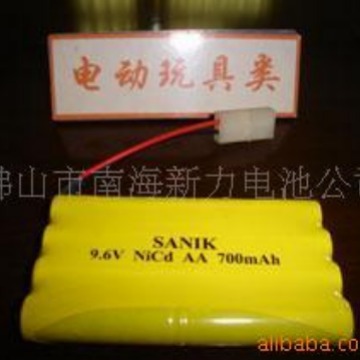 SANIK电池 NI-CD AA 700MAH 9.6V镍镉电池 1