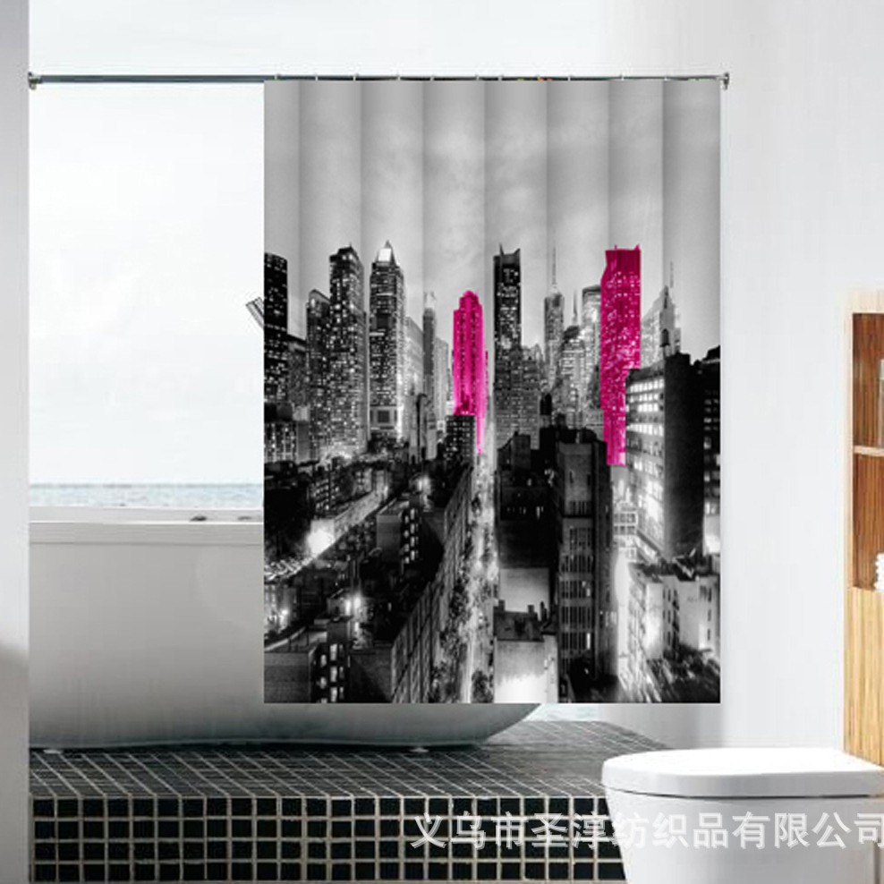 Cortina de puerta decorativa de tela de estilo europeo ins partición de impresión del hogar inodoro media cortina de puerta dormitorio sala de estar doble cortina de puerta abierta