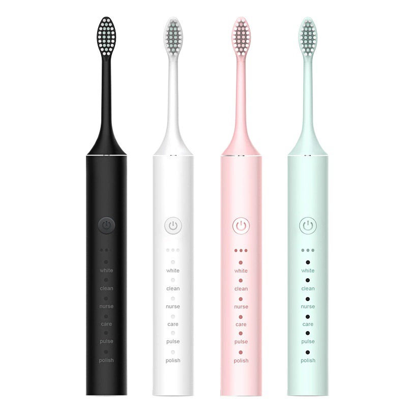 Производители электрических зубных щеток металлический вал 18 взрослых Ярко-белый автоматическая зарядка Водонепроницаемый Sonic мягкие волосы пара зубная щетка