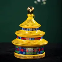 Пять фунтов пустая бутылка Jingdezhen Tiantan 5 фунтов керамическая бутылка вина белая бутылка вина