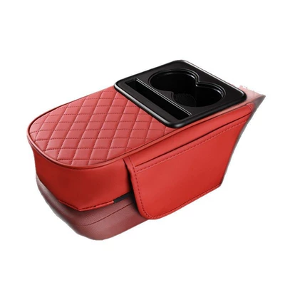 Armrest box pad | Four-In-One Heightening Pad Leather Armrest