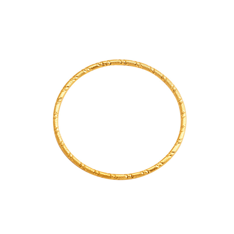 2022 pulsera de patrón de tela de oro de Vietnam simple pulsera de mujer joyería exquisita pulsera retro elegante accesorios populares